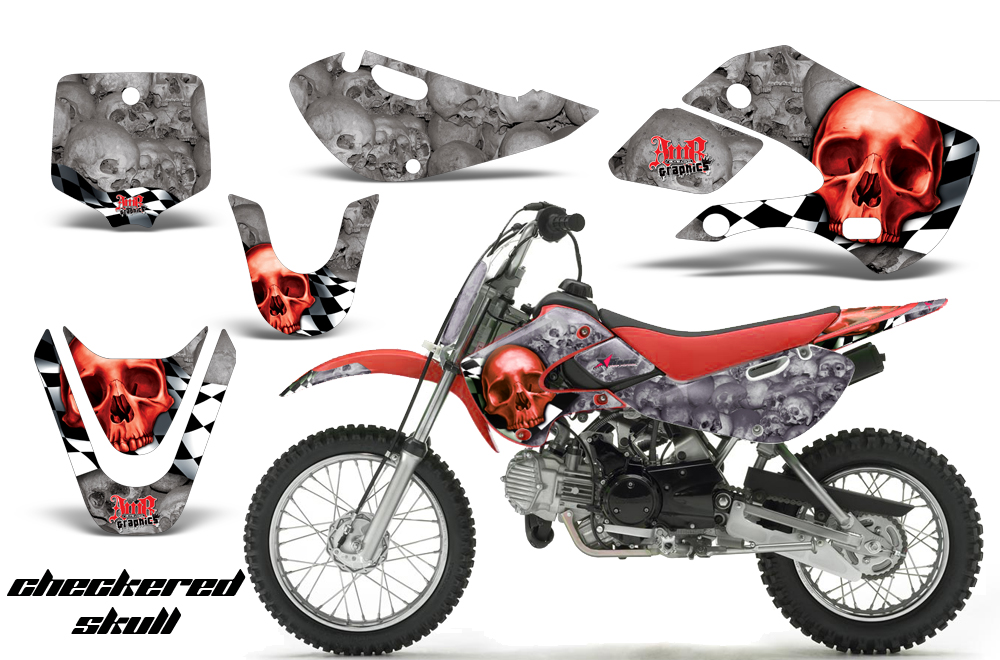 Kawasaki KLX 110 KX 65 00-09 NP Graphic Kit CS R